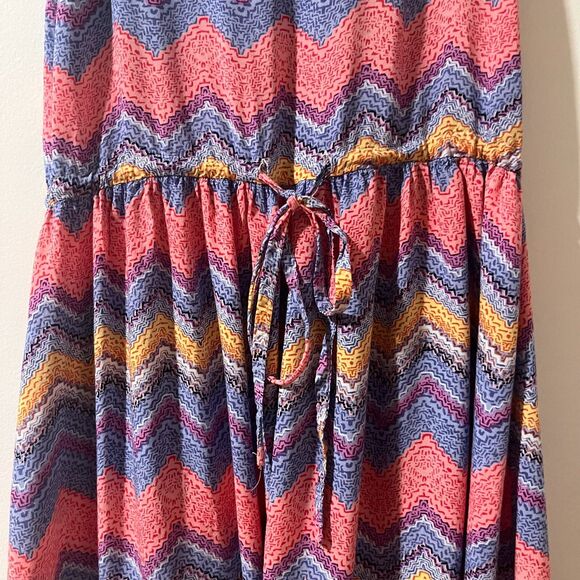 Multicolor Zigzag Dress - Picture 4 of 7